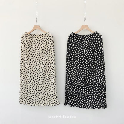 [BABY/KIDS/MOM] Leopard Pleats Mom / Overalls / Toddler Set