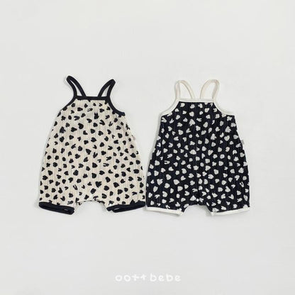 [BABY/KIDS/MOM] Leopard Pleats Mom / Overalls / Toddler Set