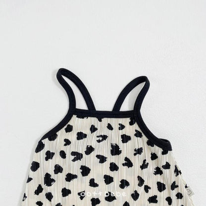 [BABY/KIDS/MOM] Leopard Pleats Mom / Overalls / Toddler Set
