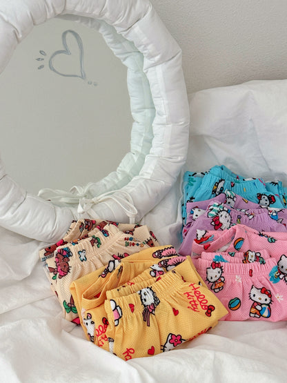 [FAMILY] Kitty Cool Mesh Pajamas