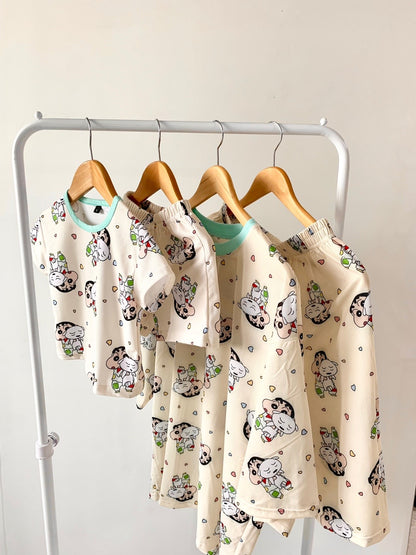 [FAMILY] Jjang-gu Mesh Pajamas