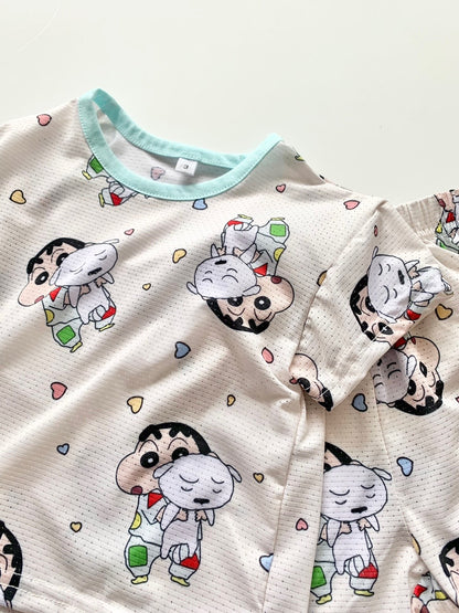 [FAMILY] Jjang-gu Mesh Pajamas