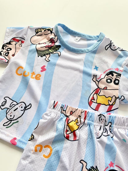 [FAMILY] Jjang-gu Mesh Pajamas