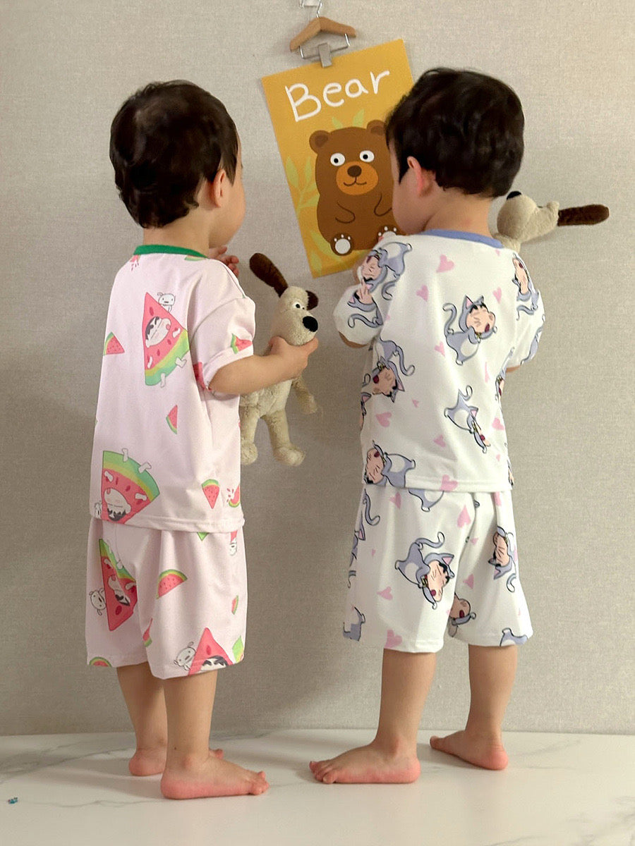 [FAMILY] Jjang-gu Mesh Pajamas
