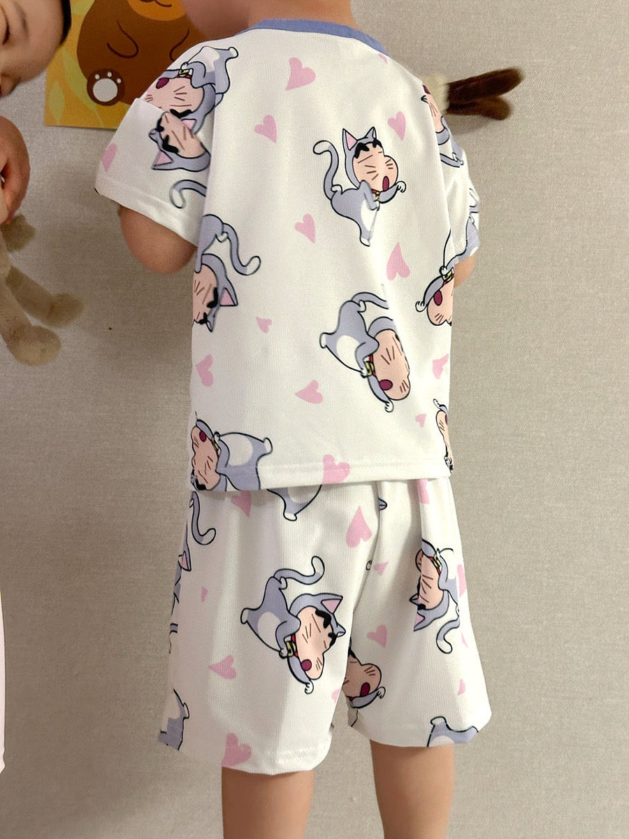 [FAMILY] Jjang-gu Mesh Pajamas