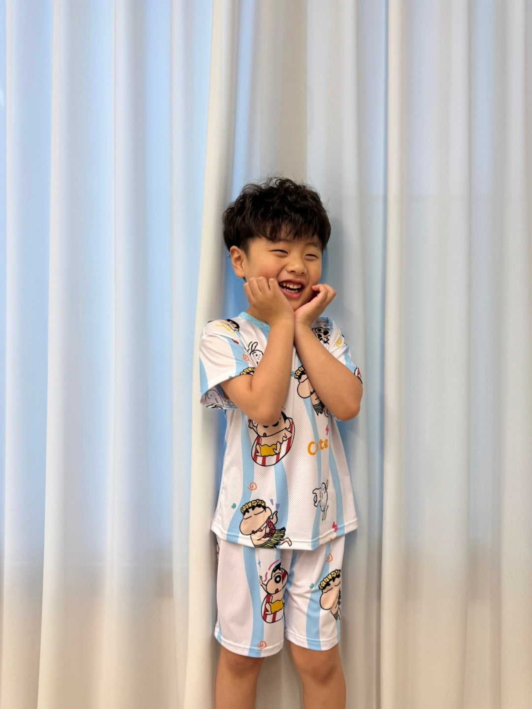 [FAMILY] Jjang-gu Mesh Pajamas