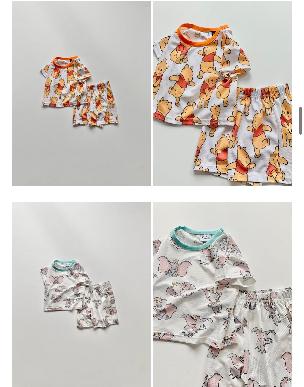 [FAMILY] Disney Mesh Pajamas