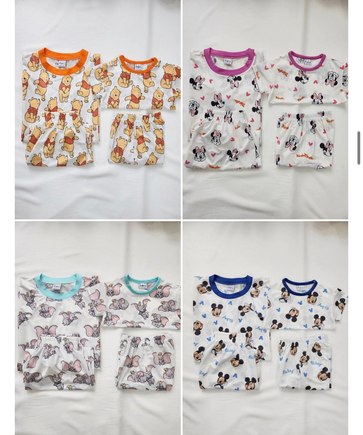 [FAMILY] Disney Mesh Pajamas