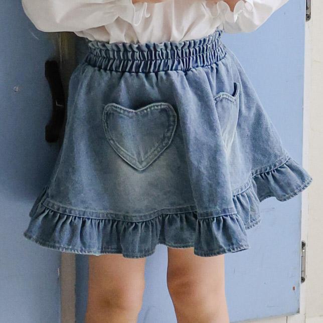 [KIDS] Denim skirt