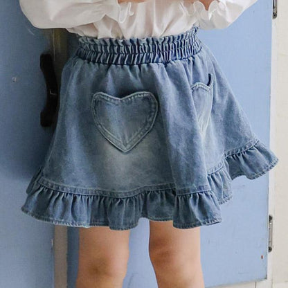 [KIDS] Denim skirt