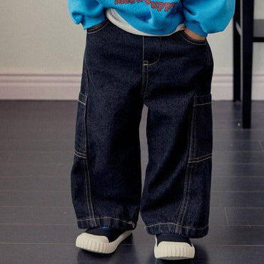 [KIDS/JUNIOR] Asymmetric jeans