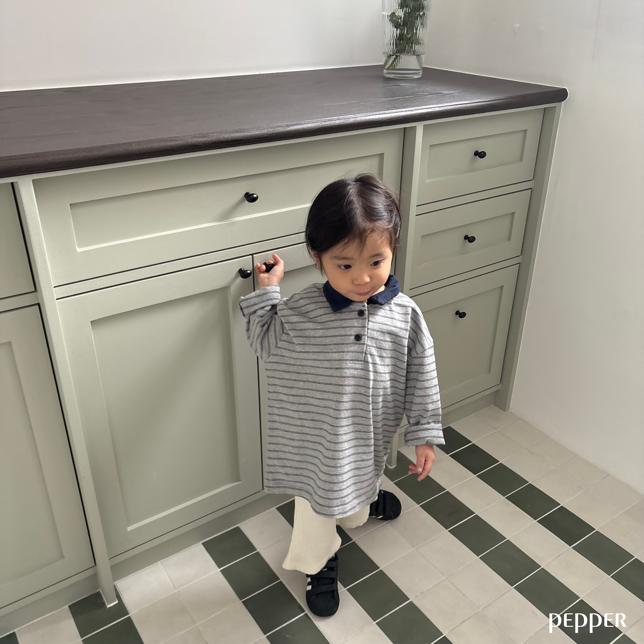 [KIDS] Mumu collared T-shirt