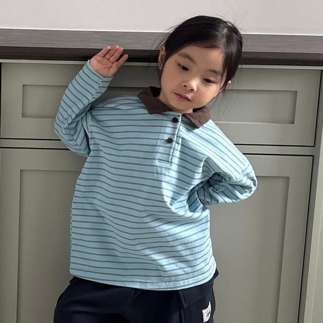 [KIDS] Mumu collared T-shirt