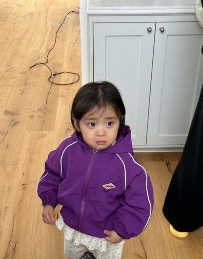 [KIDS] Plum windbreaker