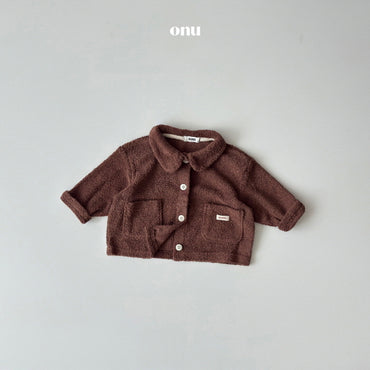 [KIDS] Collared cardigan