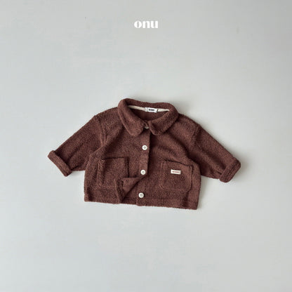 [KIDS] Collared cardigan