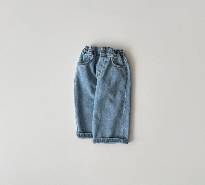 [KIDS] Roll-up denim jeans