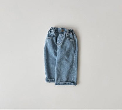 [KIDS] Roll-up denim jeans