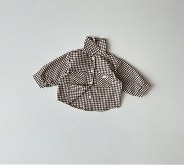 [KIDS] Plaid shirt