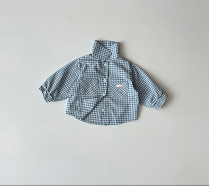 [KIDS] Plaid shirt