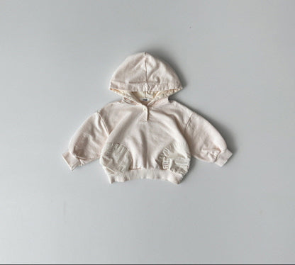[KIDS] Pocket hoodie sweatshirt