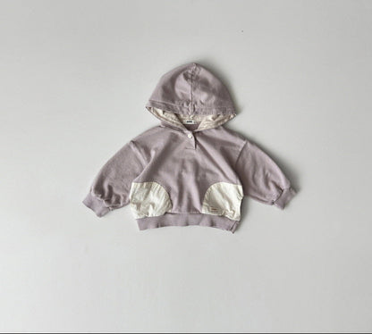 [KIDS] Pocket hoodie sweatshirt