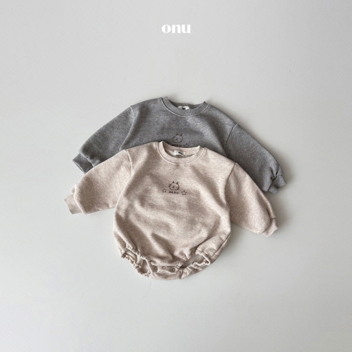 [BABY] Meow bodysuit