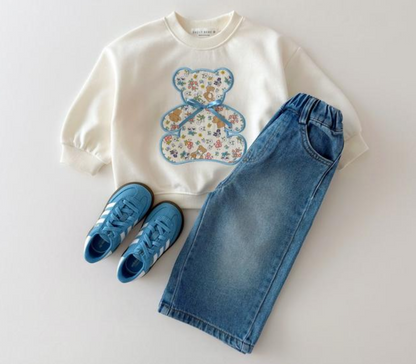 [KIDS] Floral Sweatshirts