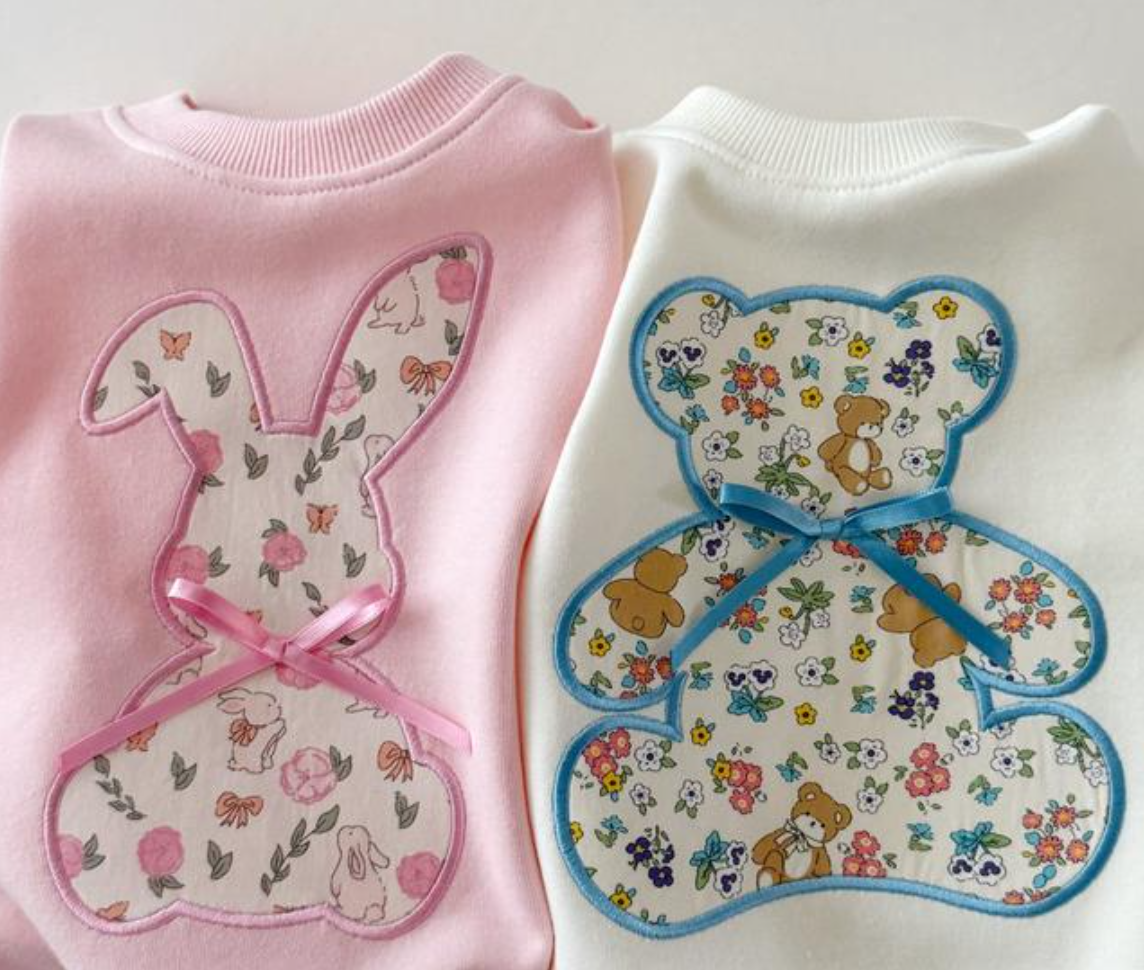 [KIDS] Floral Sweatshirts