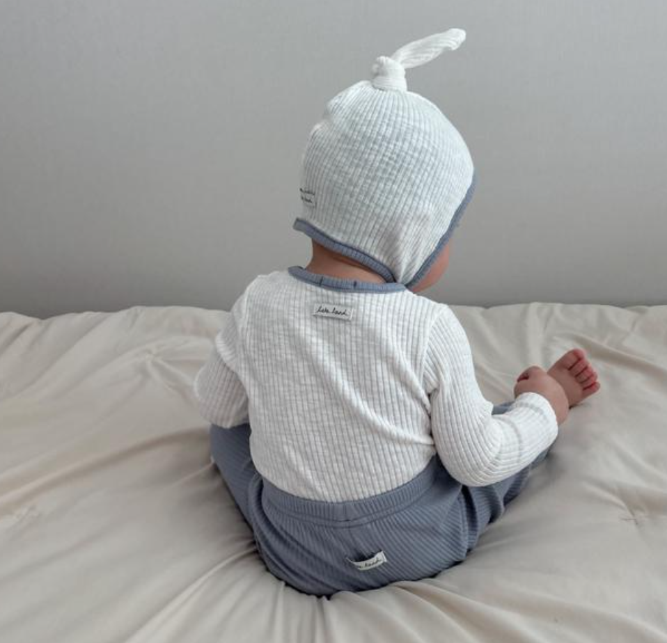 [BABY] Modal ribbed set