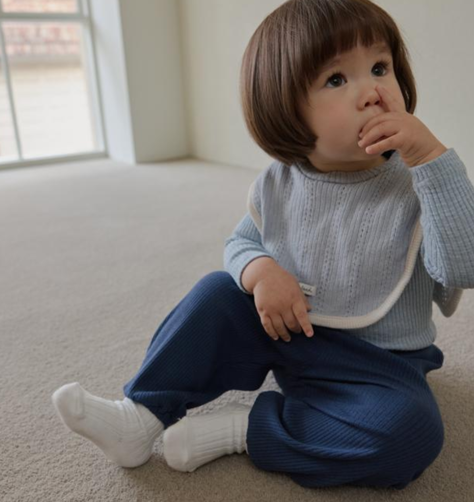 [BABY] Modal ribbed set