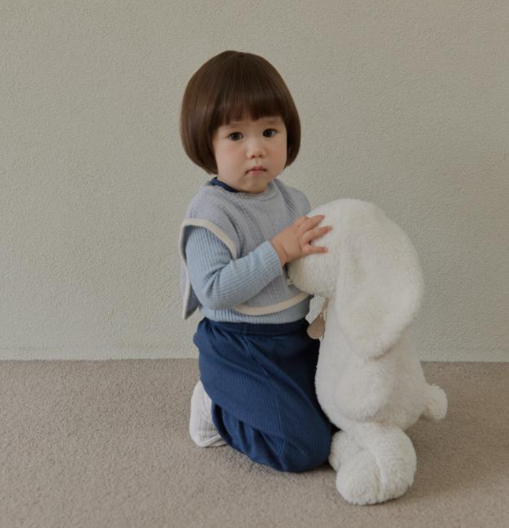 [BABY] Modal ribbed set