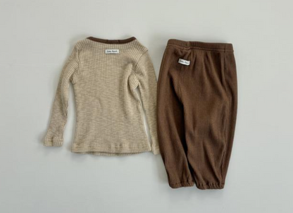 [BABY] Modal ribbed set
