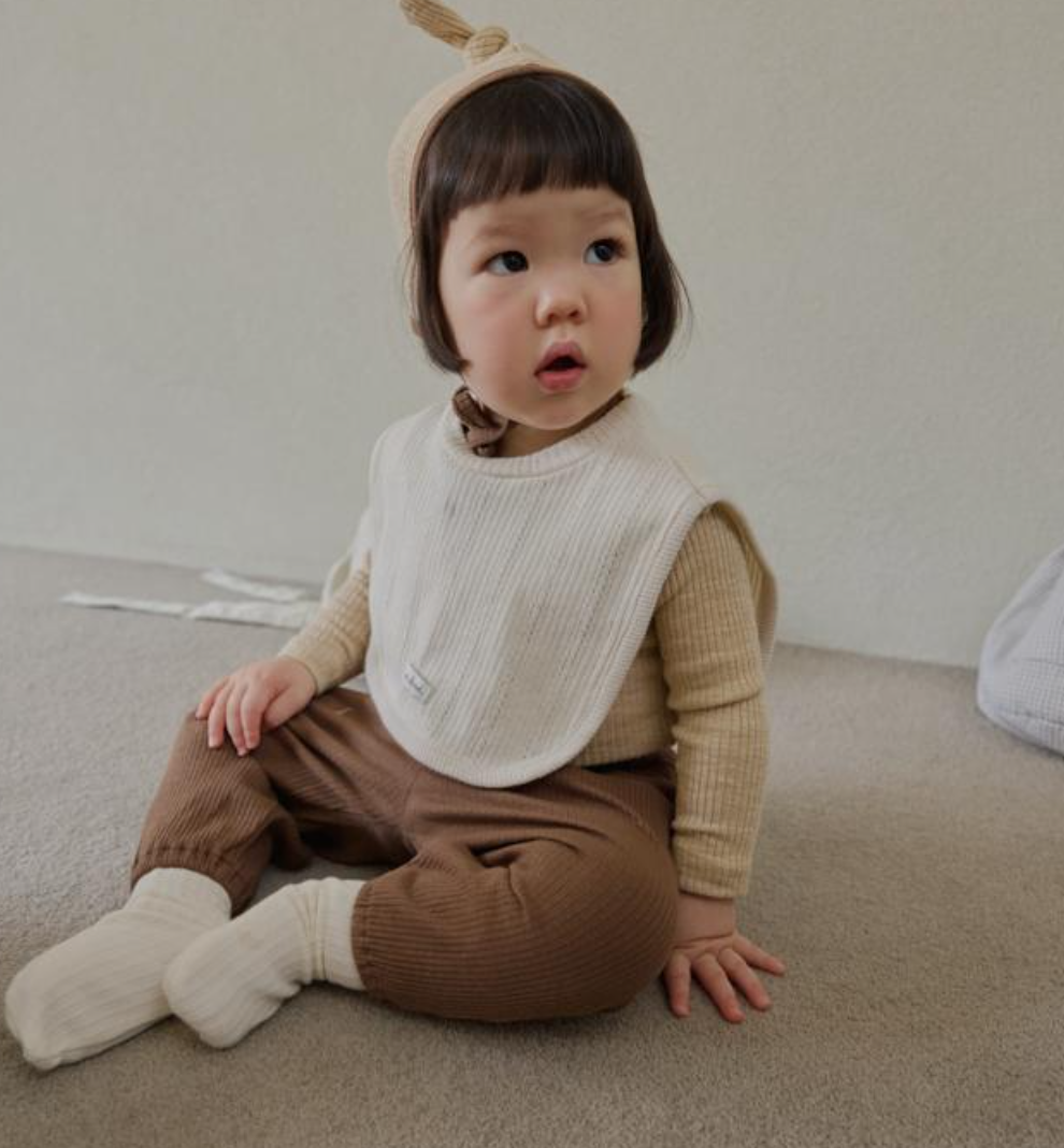 [BABY] Modal ribbed set