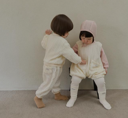 [BABY] Cable knit jogger pants