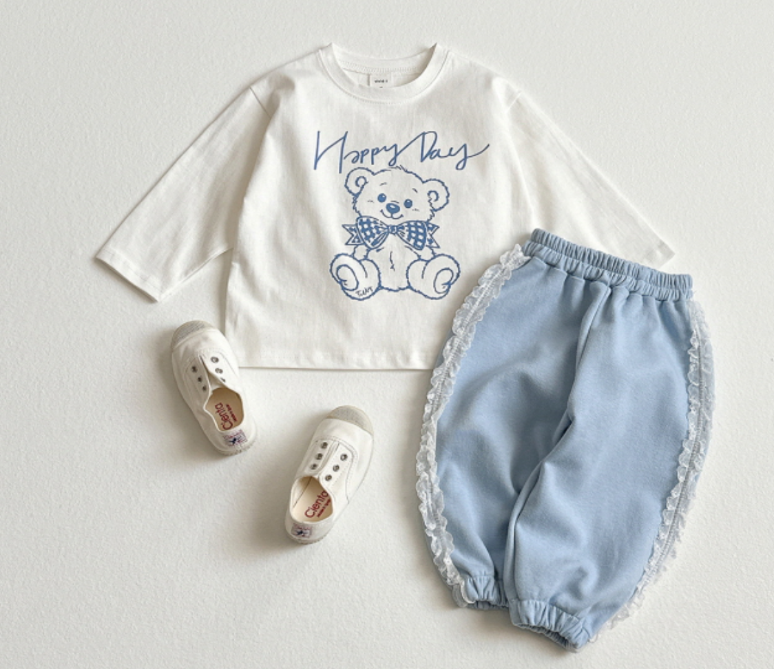 [KIDS] Happy bear check set