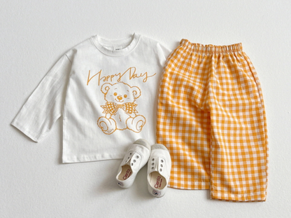 [KIDS] Happy bear check set