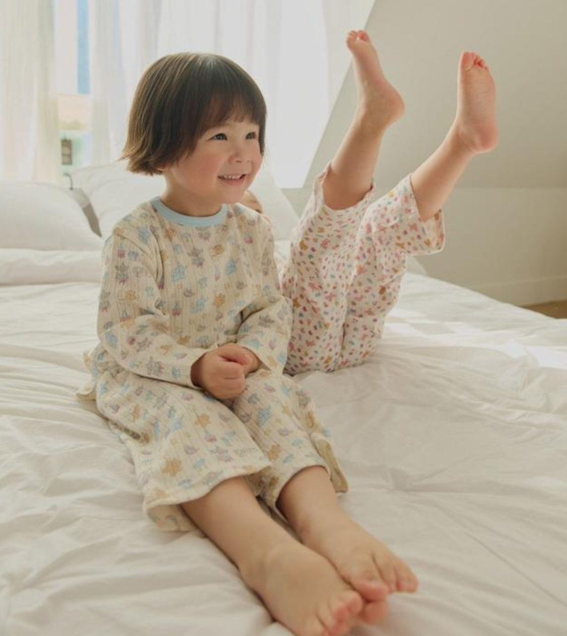 [KIDS] Eyelet Pajama Set
