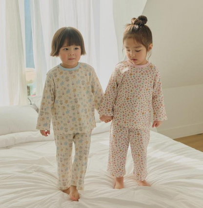 [KIDS] Eyelet Pajama Set
