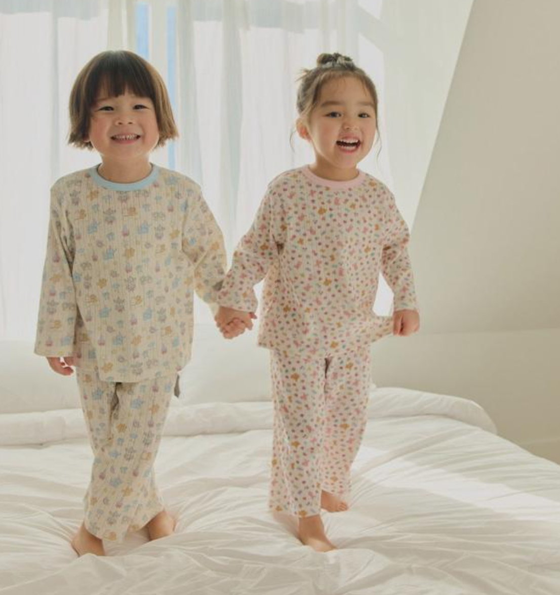 [KIDS] Eyelet Pajama Set