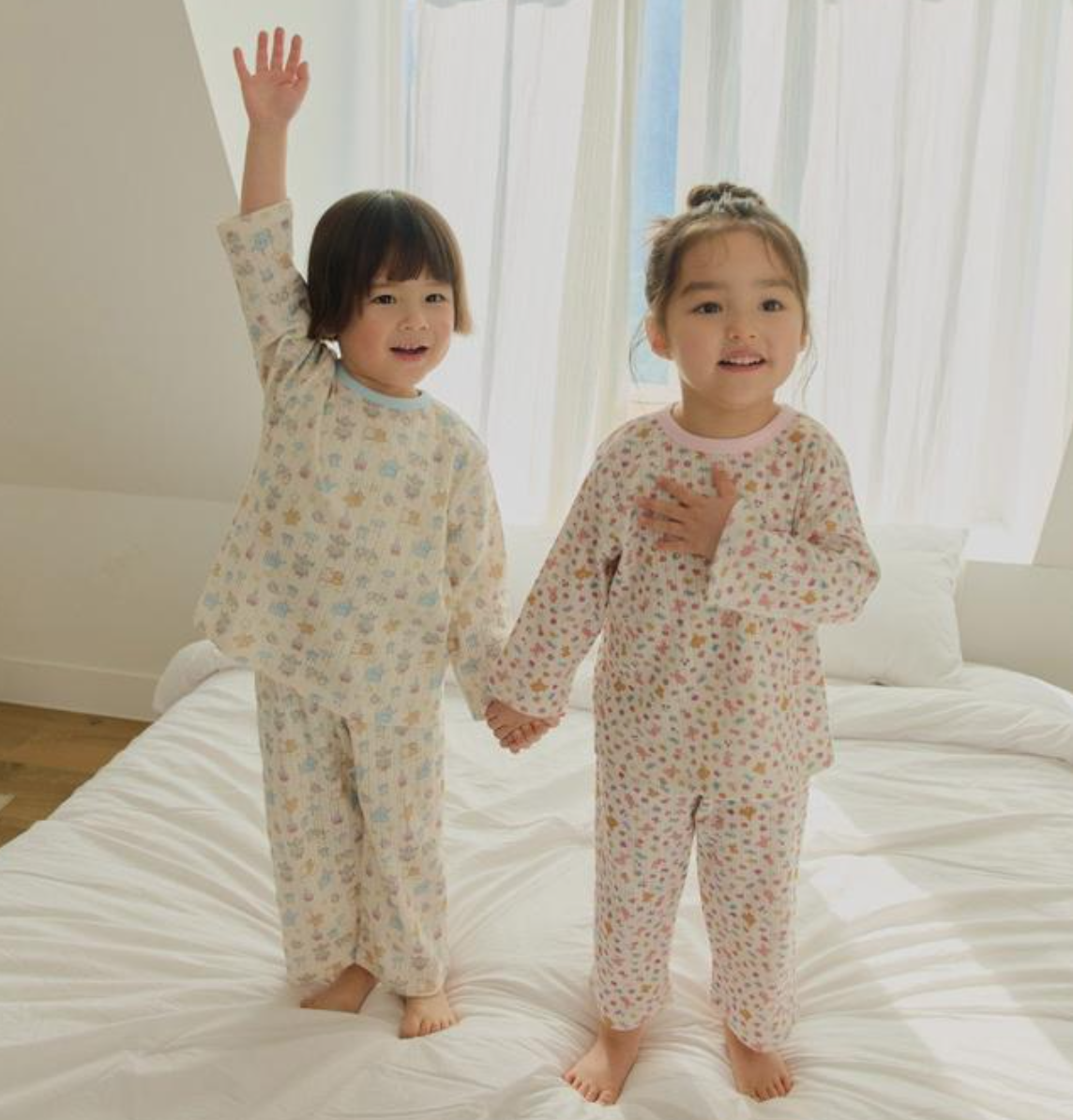[KIDS] Eyelet Pajama Set