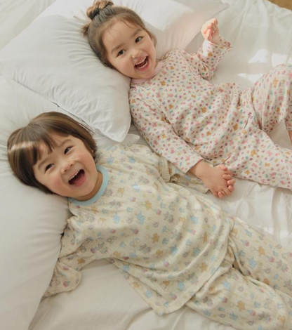[KIDS] Eyelet Pajama Set