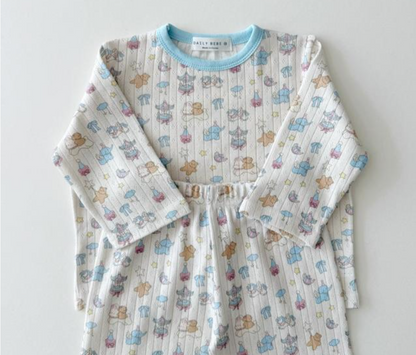[KIDS] Eyelet Pajama Set