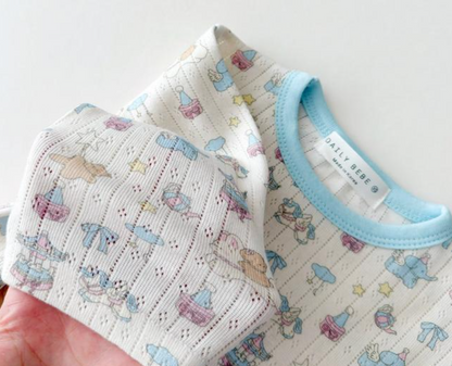 [KIDS] Eyelet Pajama Set