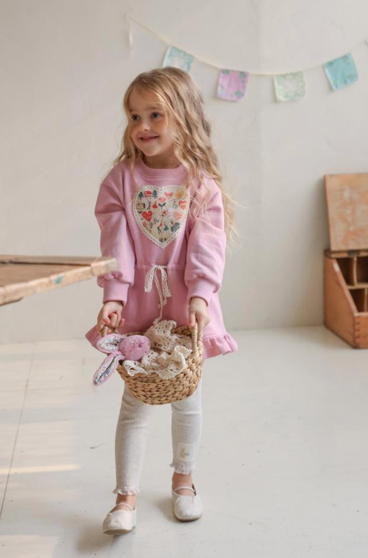 [KIDS] Rose mini one-piece