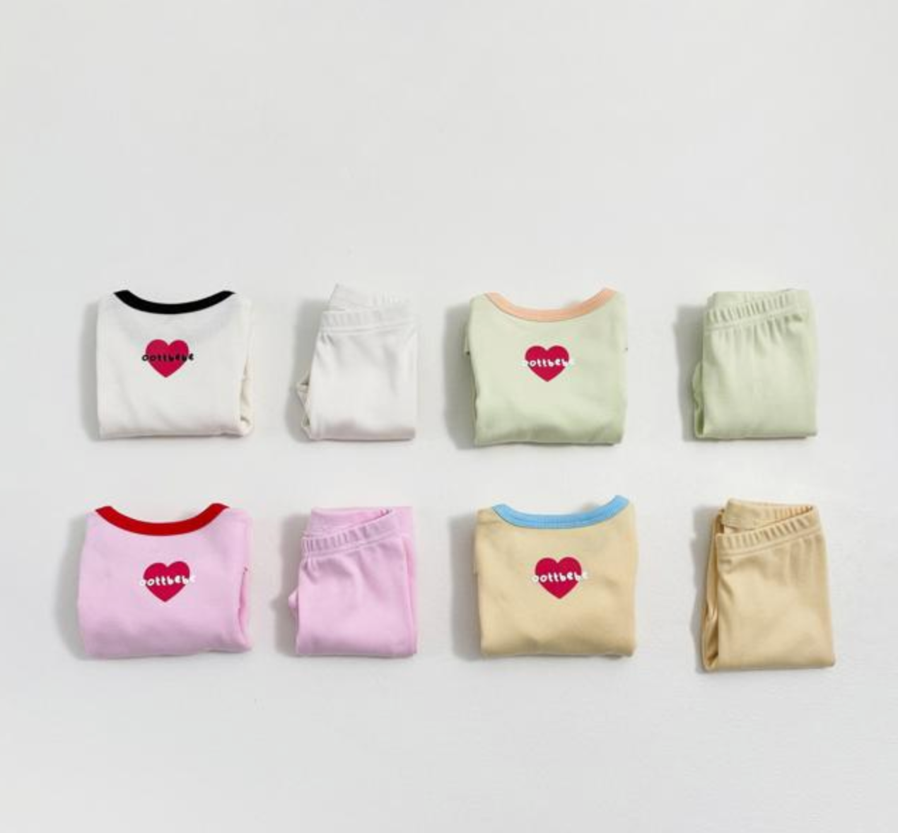 [KIDS] Modal Heart Pajamas