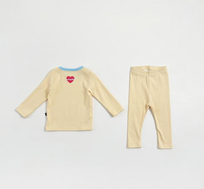 [KIDS] Modal Heart Pajamas