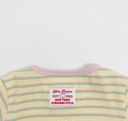 [BABY] Apolo Stripe Suit Pajamas