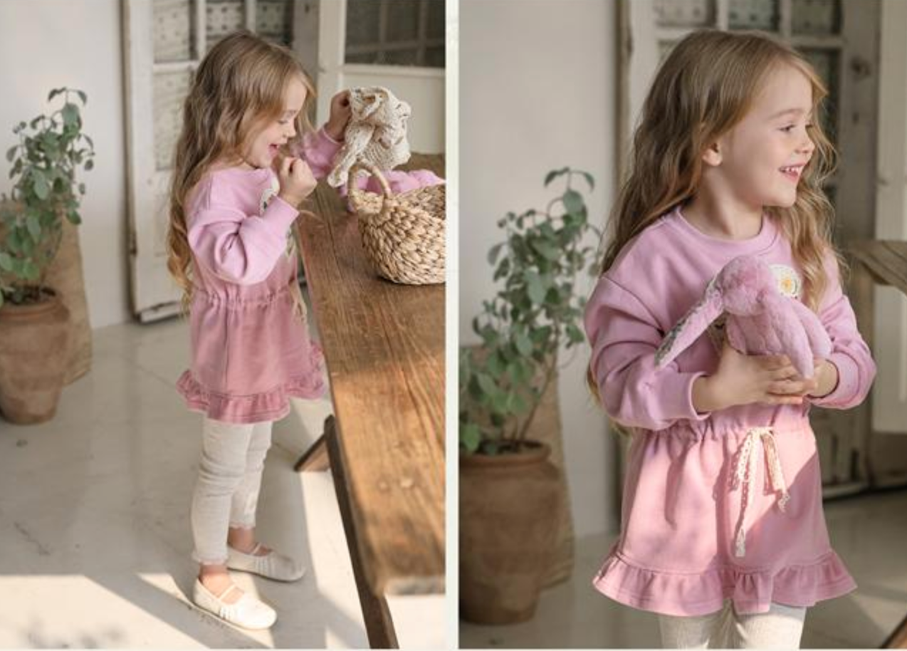[KIDS] Rose mini one-piece