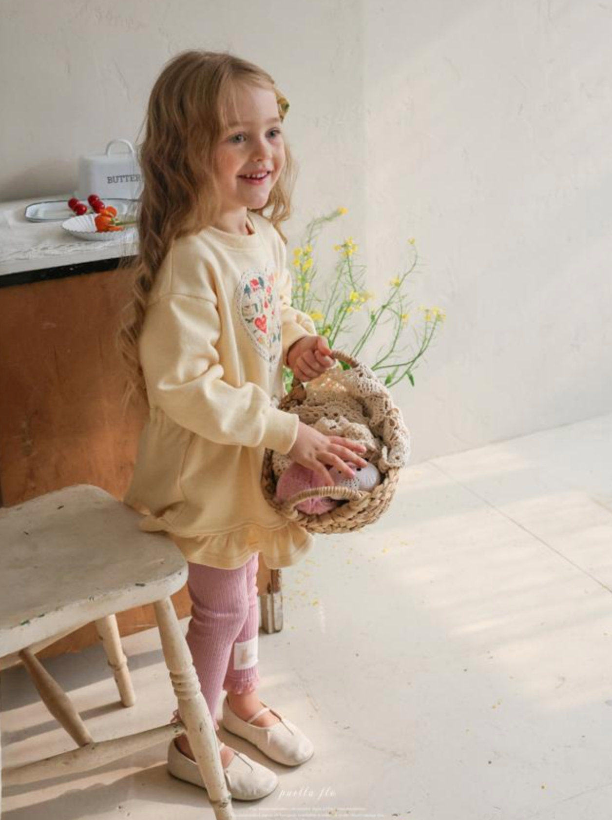 [KIDS] Rose mini one-piece